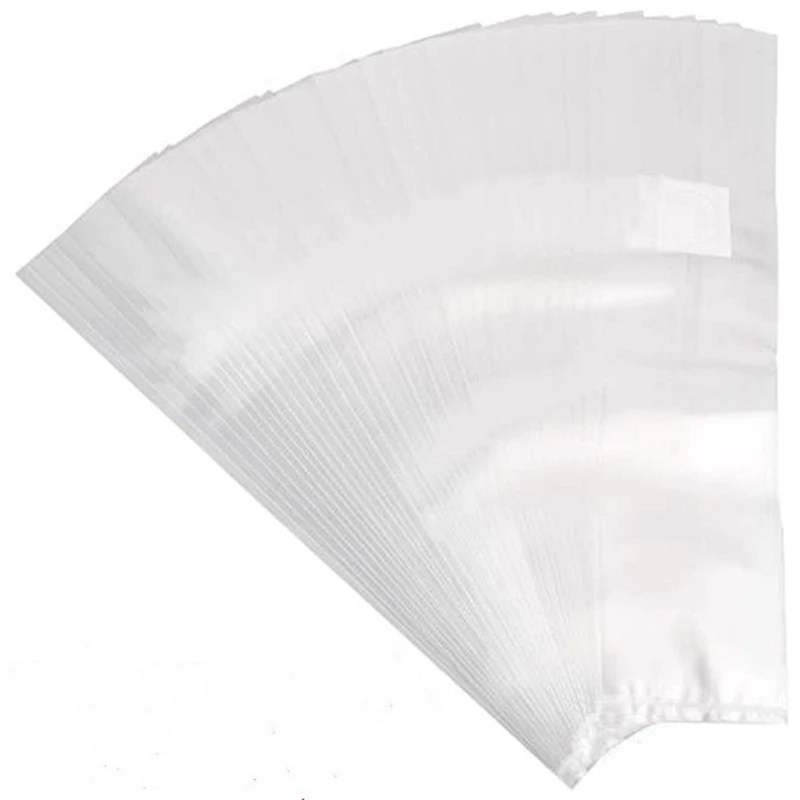 New 50Pcs Mushroom Grow Bags High Temperature Plastic Garden Planting Bag PVC Mushroom Grow Bag