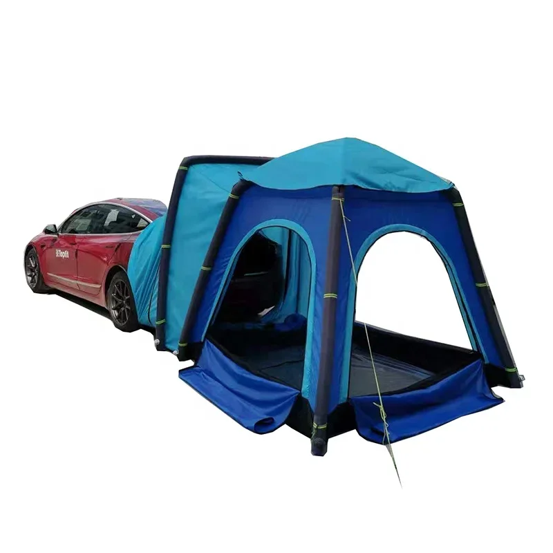 

Outdoor Waterproof Folding Easy Set Up Double Layers Car Inflatable Rear Tent SUV for Camping