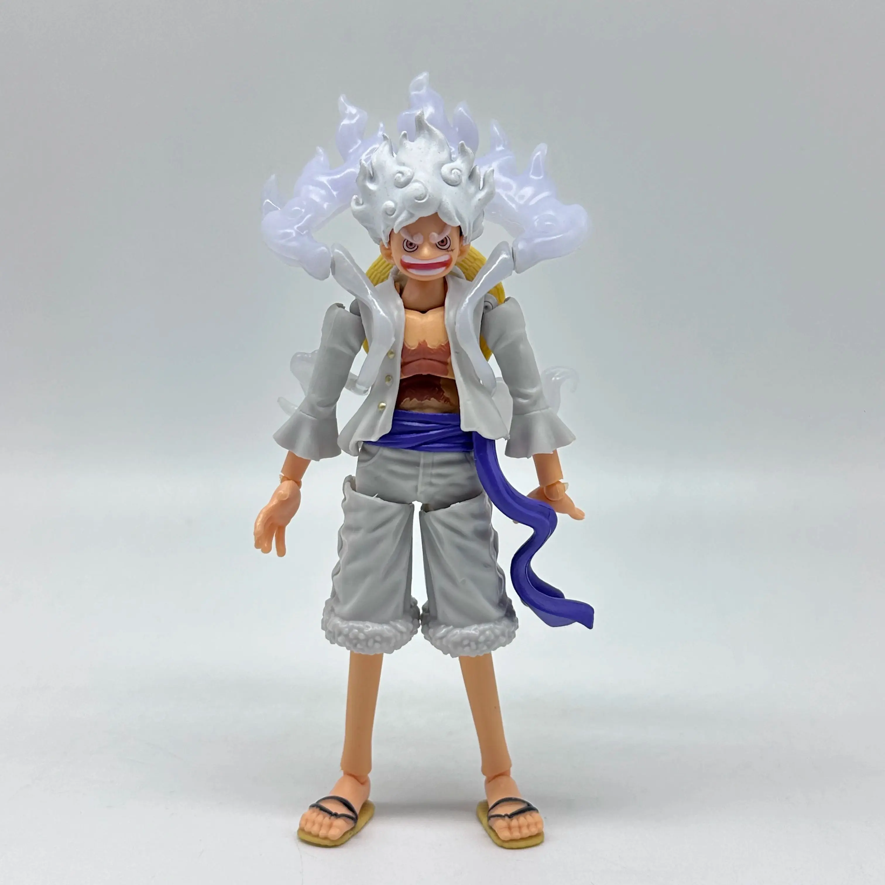 Figurka One Piece Luffy Gear 5, Model w Formie Nika, Kolekcjonerska Lalka Anime, Kreatywna Ozdoba — 2