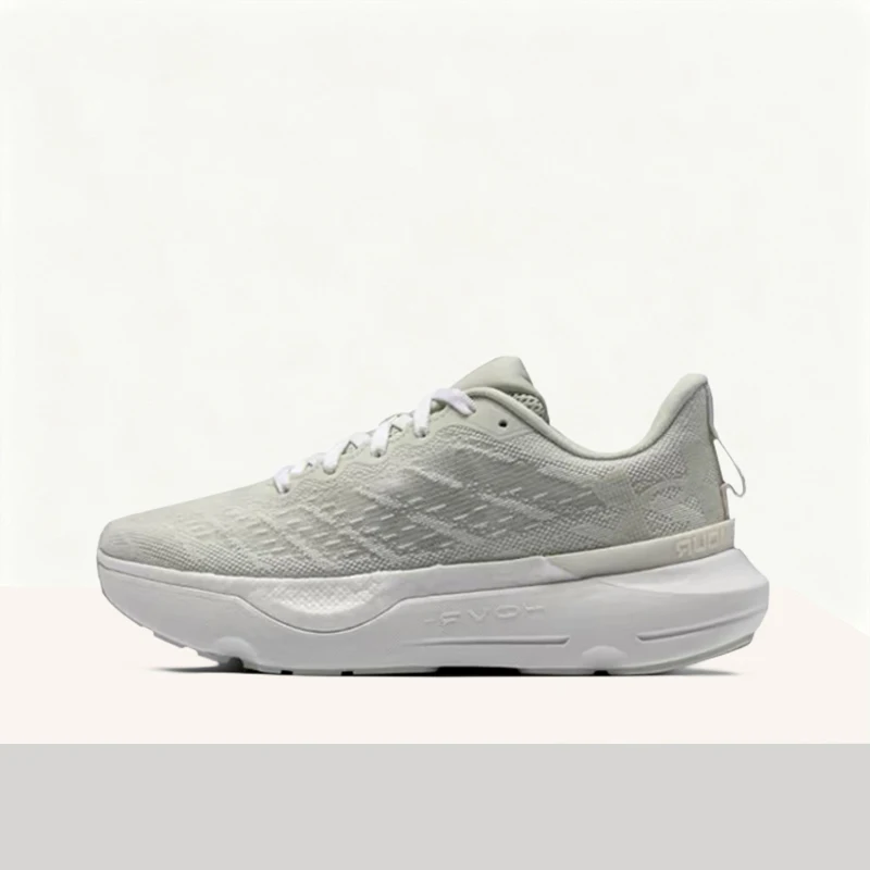 Under Armour Infinite Pro White Green Stylish Versatile Durable High-Quality Low-Top Lace-Up Running Women Shoe 3027197-300