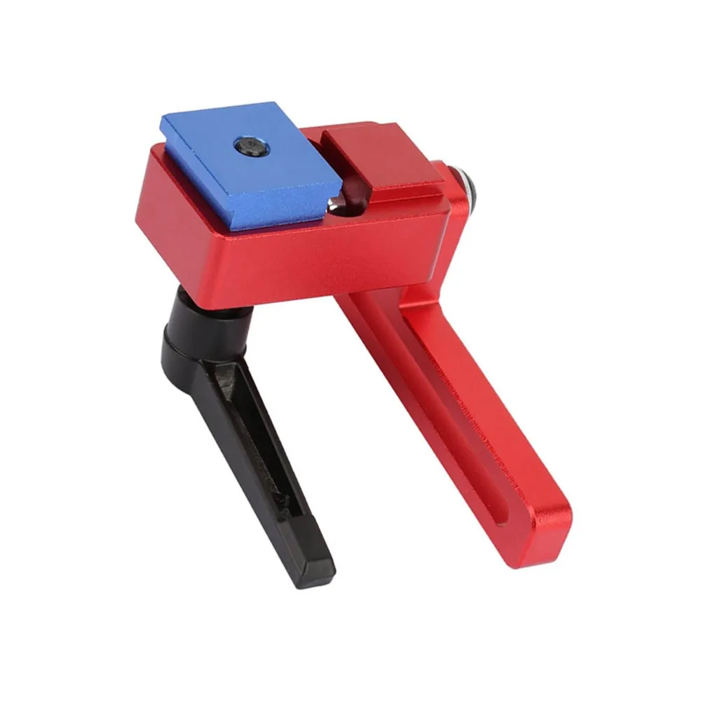 

​Aluminum Alloy​ Miter Track Stop​ ​Precision​ ​30mm Compatible​ ​Stop Block​ Ergonomic Handle Adjustable​ Woodworking Limiter​