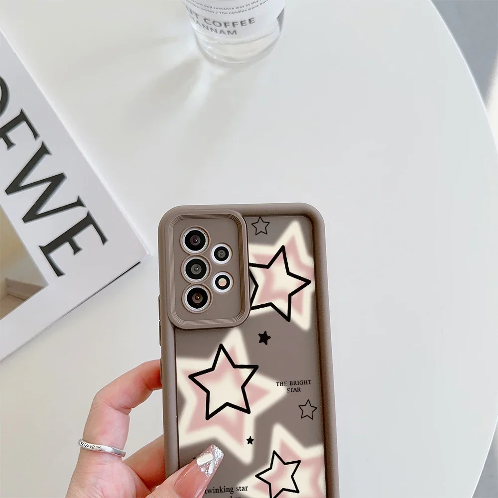 Cute Stars Case For OPPO Realme C53 C55 C75 C67 C65 C63 C61 C51 C35 C21Y C25Y C30 C31 C33 C12 C15 C21 C25 C20 C11 13 12 Pro Plus - view 4