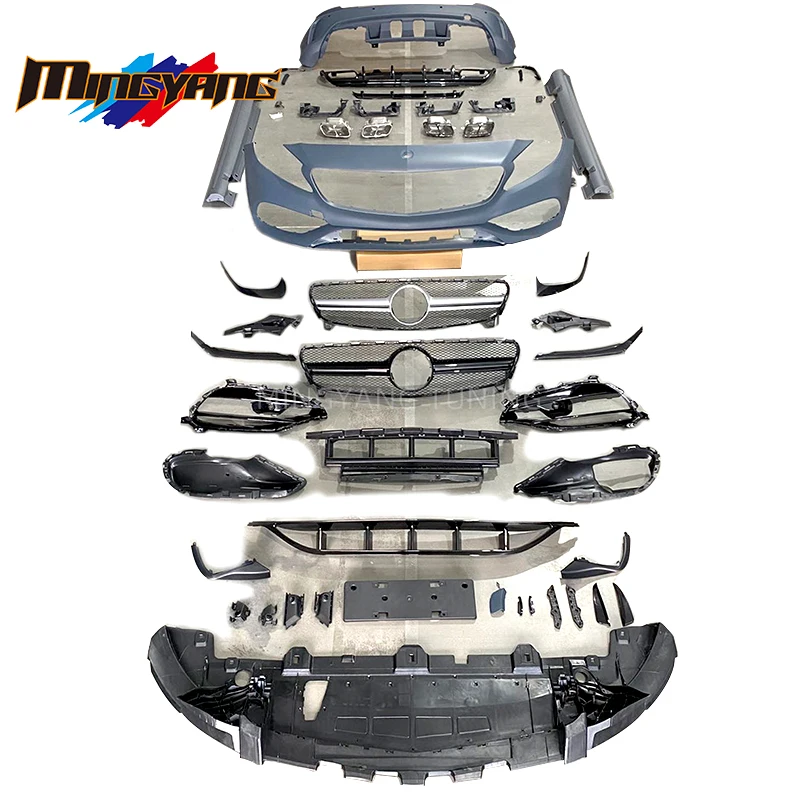 

Modification Mingyang Tuning Front Rear Bumper a Class W176 Upgrade A45 Body Kit 2013-2018 for Mercedes Benz a Class W176 Bodyki