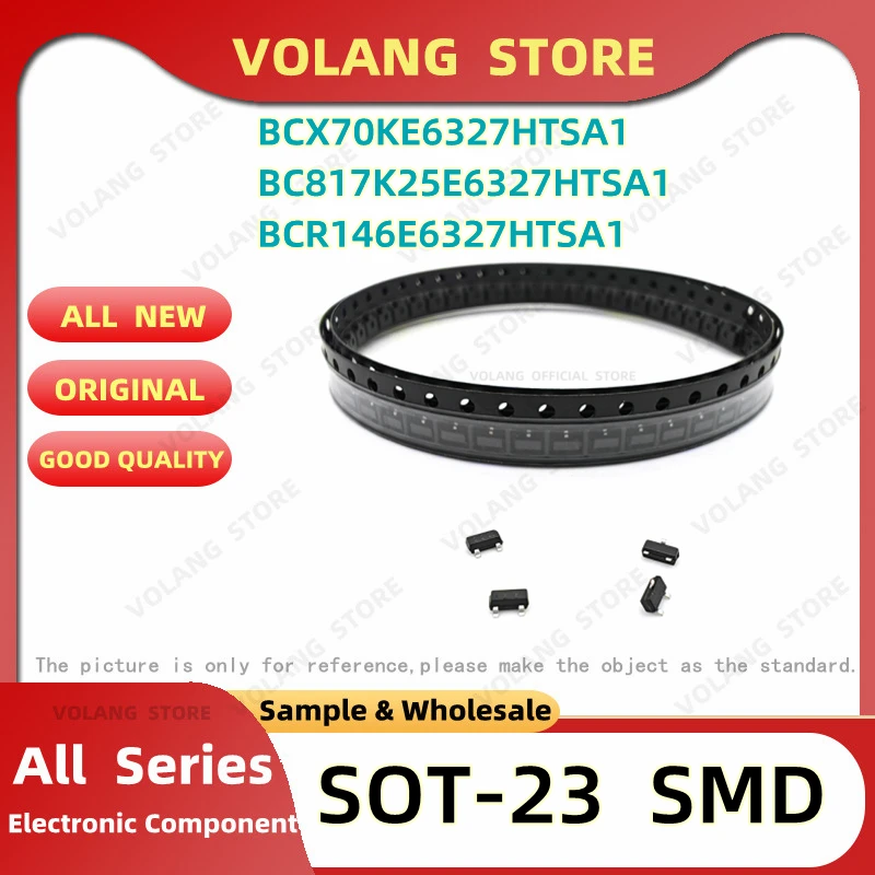 10 PÇS/LOTE BC817K25E6327HTSA1 SOT-23-3 BCX70K
