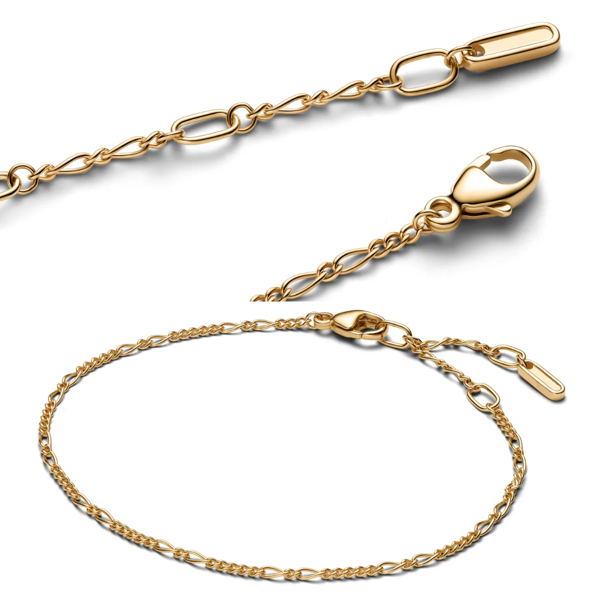 جديد الأصلي 925 فضة فراشة قلادة نجمة القمر القلب مفتاح قفل سلسلة ربط للنساء مجوهرات هدية عيد الحب