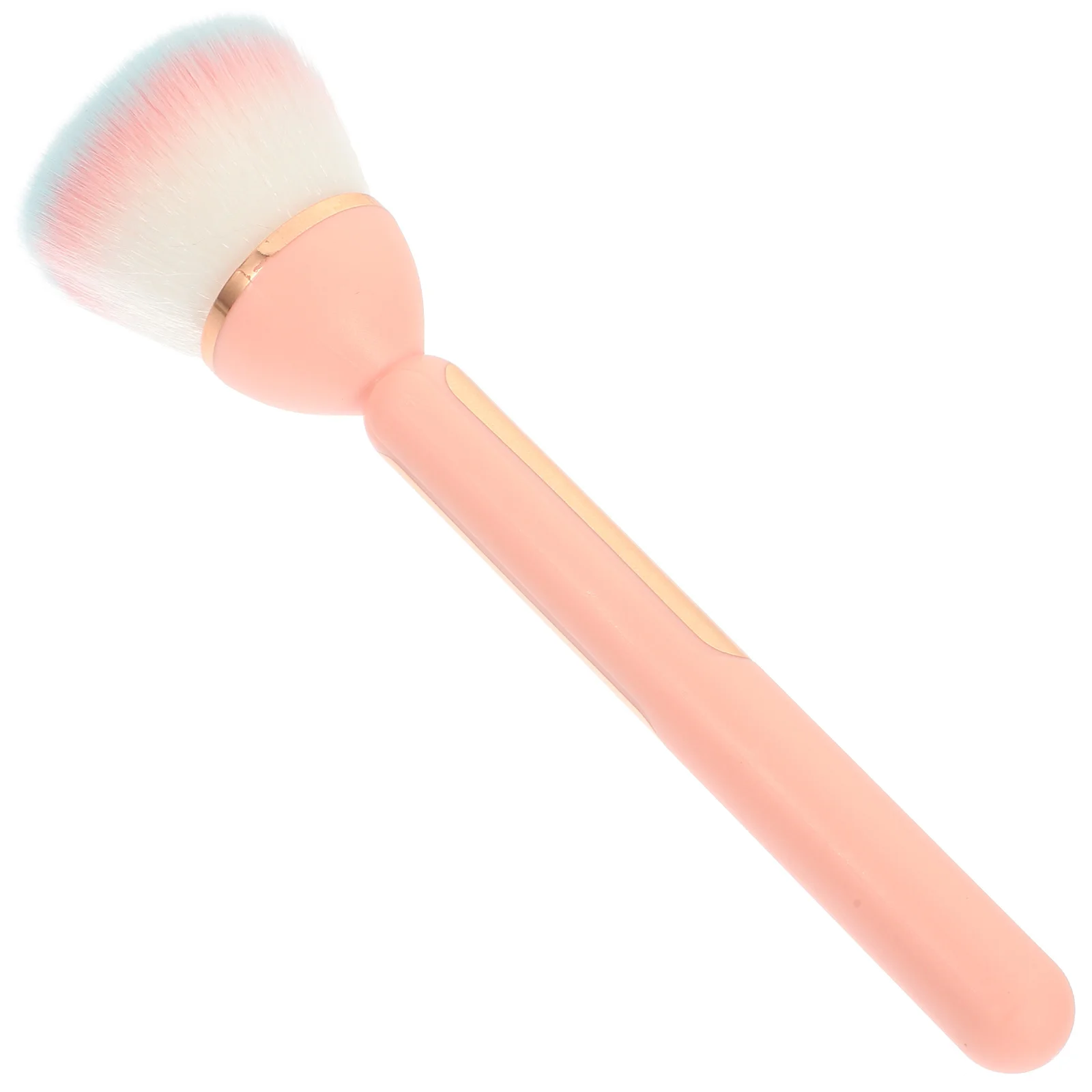 Pinceau de maquillage pratique, outil multifonction Portable, dépoussiéreur d'ongles pratique, fourniture de poignée ergonomique