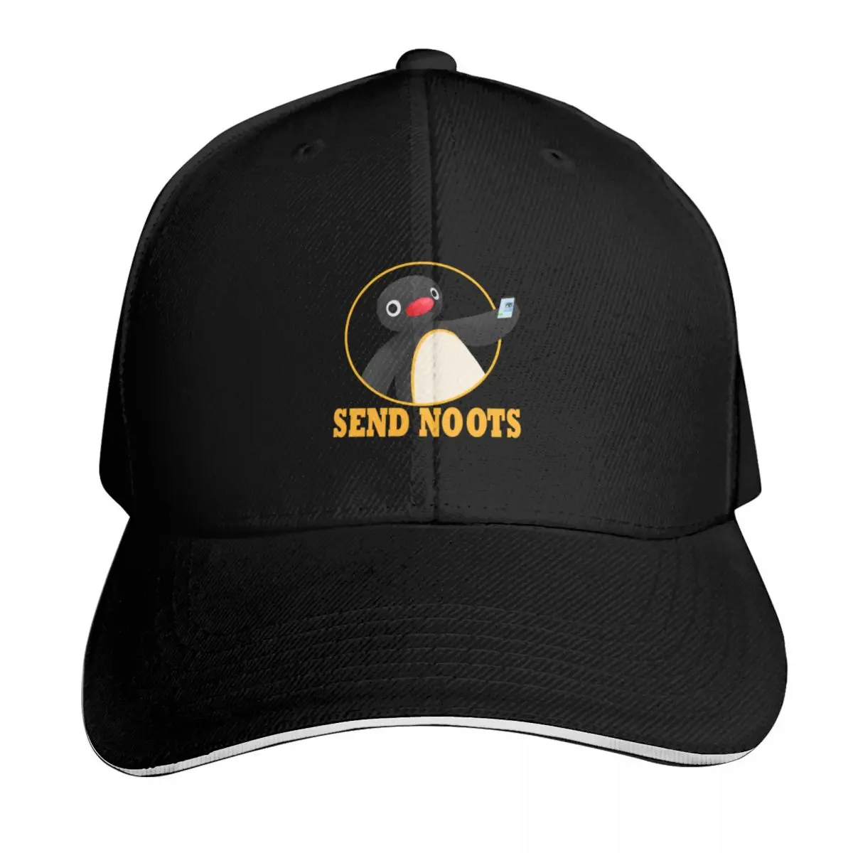Send Noots Baseball Cap Moisture Wicking Quick Dry Curved Brim Classic Fit Low Profile Unstructured