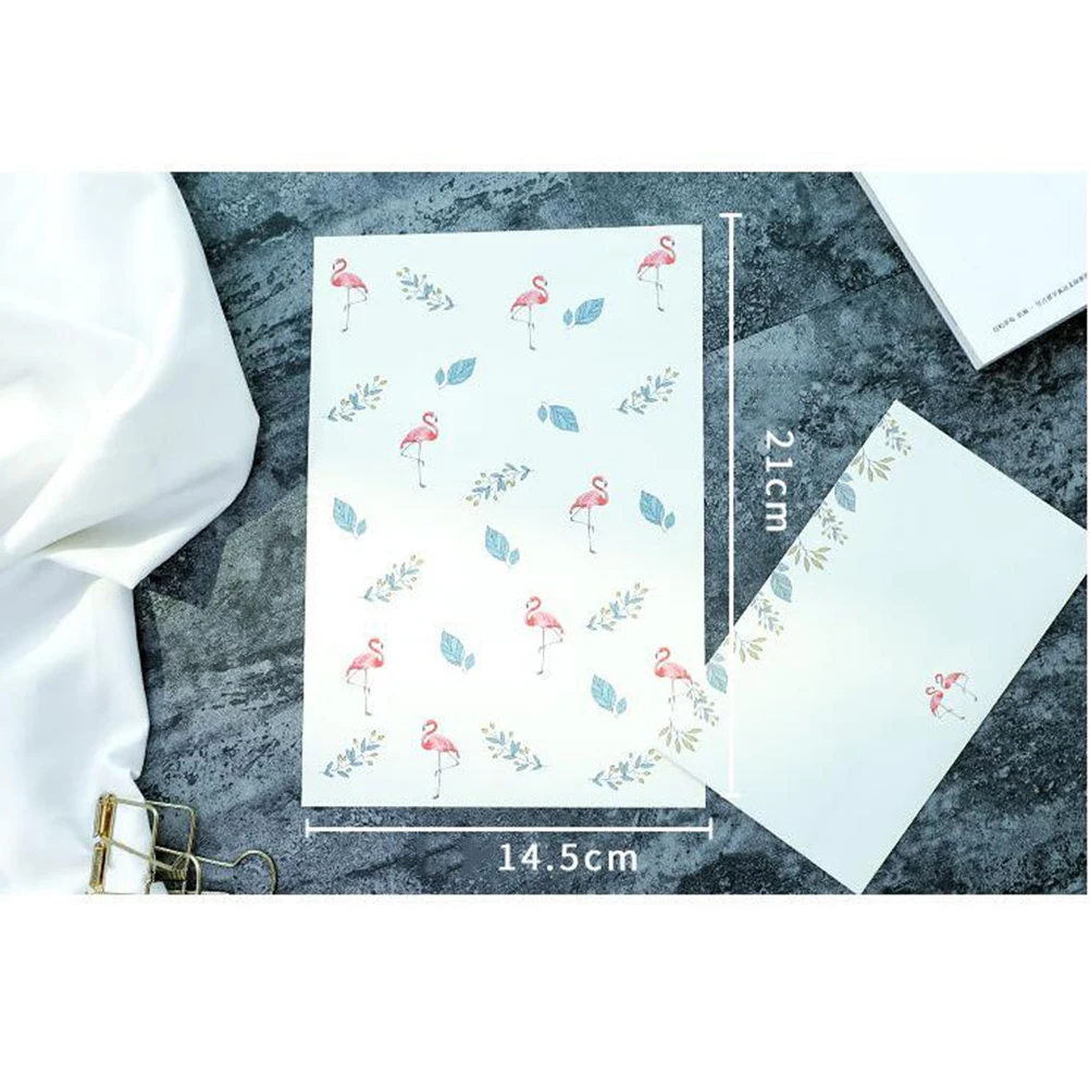 

10 Sets Colored Envelopes Writing Paper Letter Small Fresh Stationery Eco Friendly Practical Use Invitations Thank