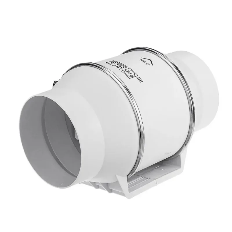 مروحة عادم صامتة لقناة أنبوب مضمنة ، مستخرج V ، تهوية ، مطبخ ، مرحاض ، حائط ، تنظيف هواء ، 3 بوصة ، 4 بوصة ، 6 بوصة ، 8 بوصة