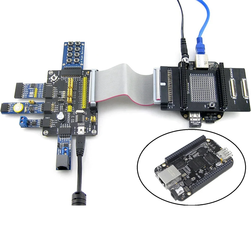 Black Development Board For Beaglebone BB Black Embedded AM3358 Cortex-A8 512MB DDR3+4GB EMMC BB Black AI Linux