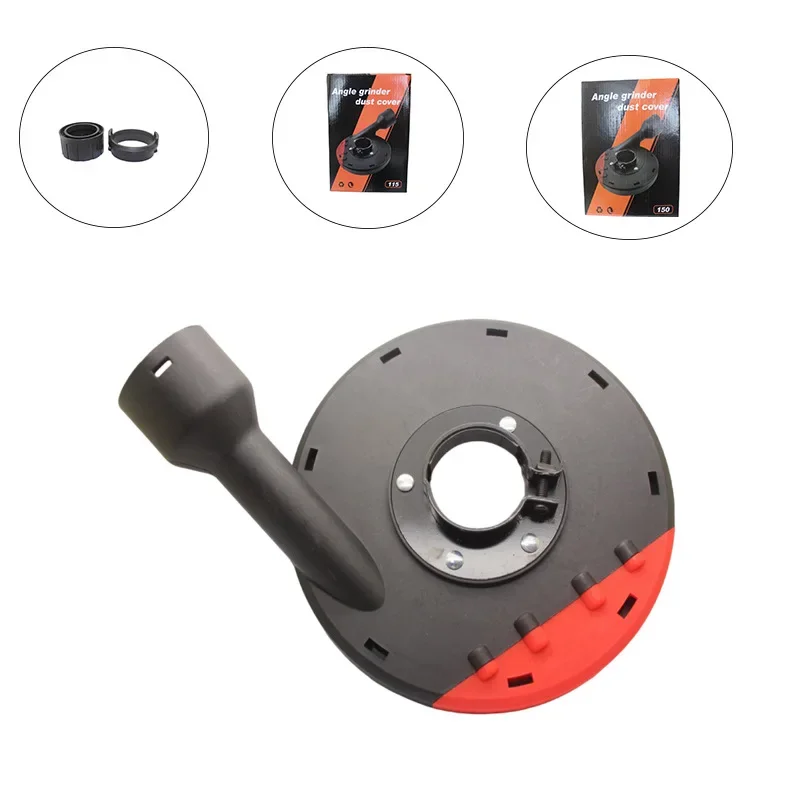 

Angle Grinder Dust Shroud 140mm/5.5 Inch Surface Grinding Cover for Concrete Stone Dust Collection High-Quality Dust Collection