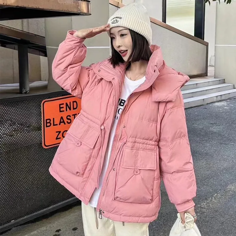 

Women's Autumn Winter Top Coat Coat Down Jacket Duck Short Large Size Vintage Simple Comfortable Soft Versatile Fashion Advanced
