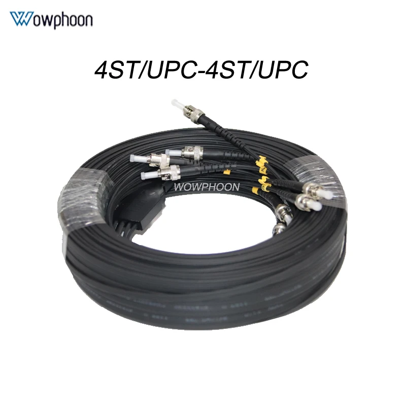 

Fiber Optic Patch Cord, FTTH Drop Cable, 3 Steel, 4 Core, SC, LC, ST, FC, G657A1, 200m