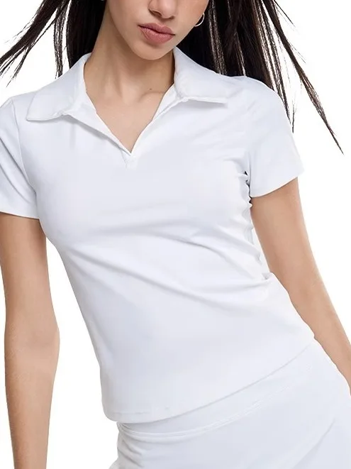 

Женский спортивный топ с воротником-стойкой Spor ort Sve Fitn Одежда для йоги Fem Верхняя одежда