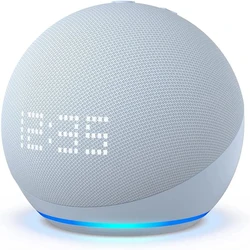 Echo Dot-スマートスピーカーセット,Alexa音声,Googleアシスタント,ワイヤレス時計,ポータブル屋外スピーカー,2022世代