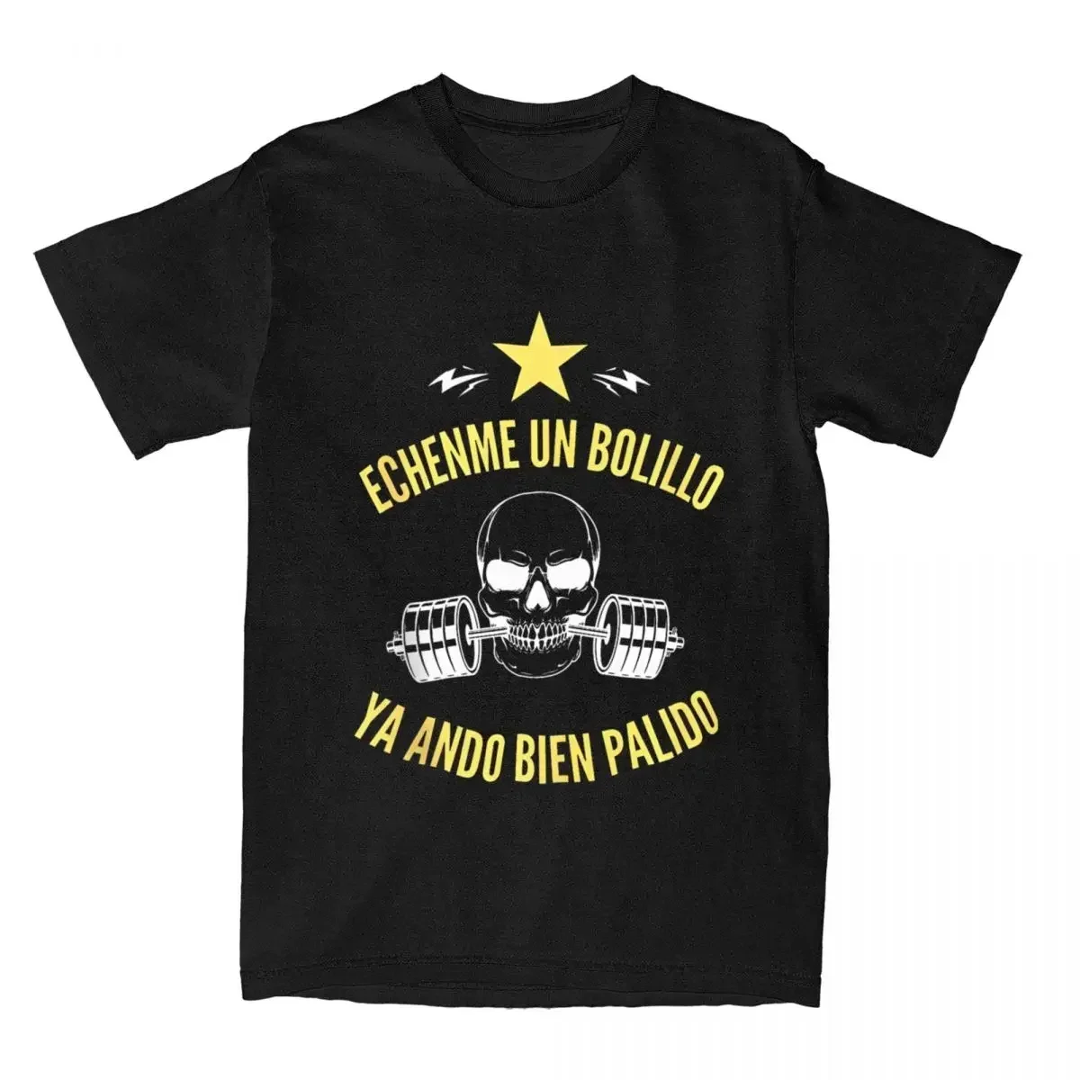 Damen T-Shirt Calacas Chidas Gym T-Shirt Harajuku Hola Brazo De 35 cm Ponte A Entrenar Strand T-Shirt Freizeitkleidung Geschenk