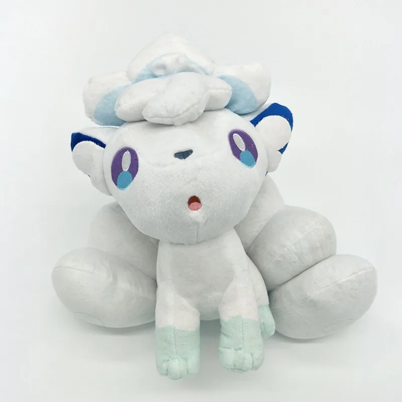 20/30CM Pokemon Alola Ice Vulpix Plush Doll Stuffed Toys Pillow Kawaii White Fox Ragdoll Christmas Birthday Gifts for Children