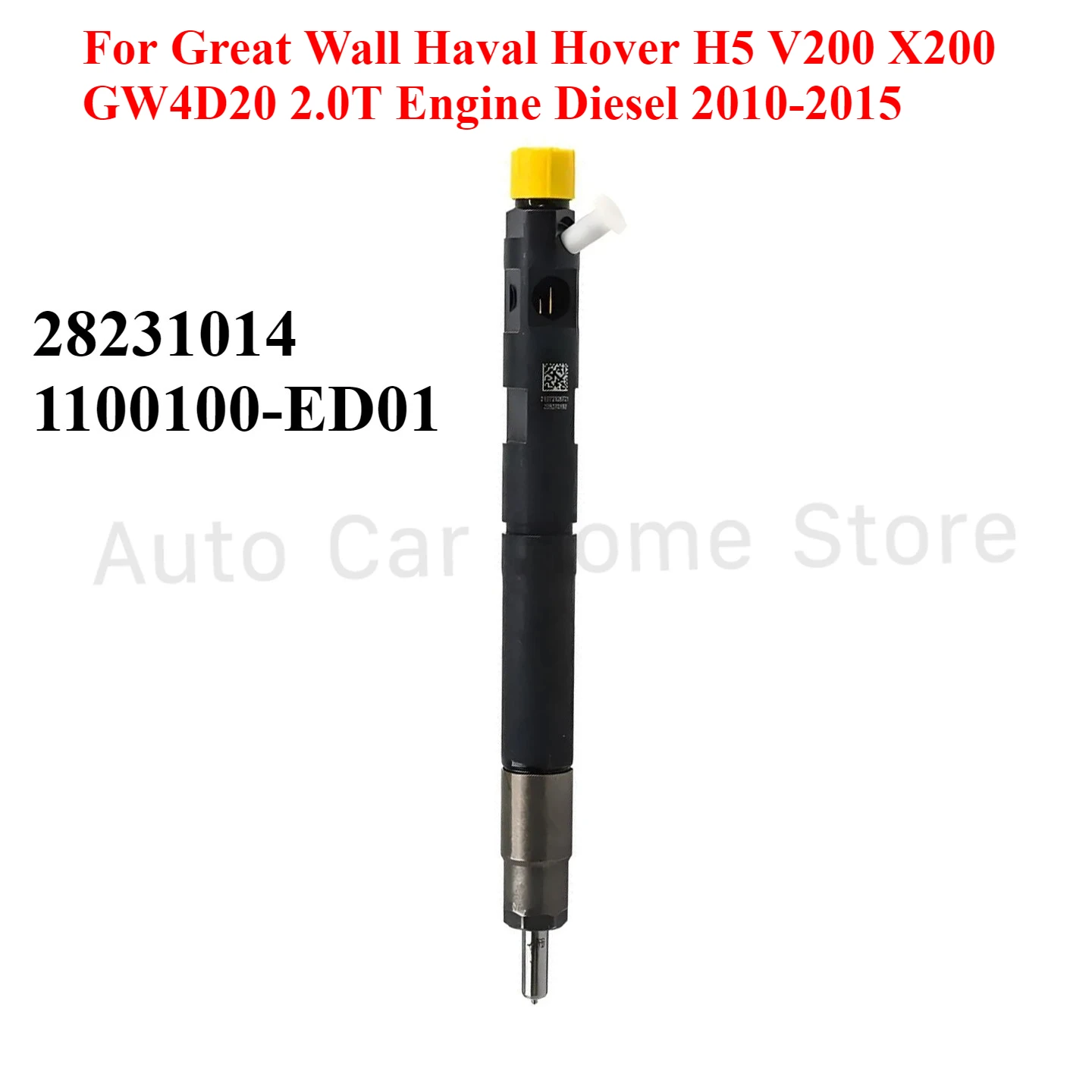 

Новая форсунка дизельного топлива для двигателя Great Wall Hover Steed V200 X200 GW4D20 2.0 2010-2015 1100100ED01 28231014