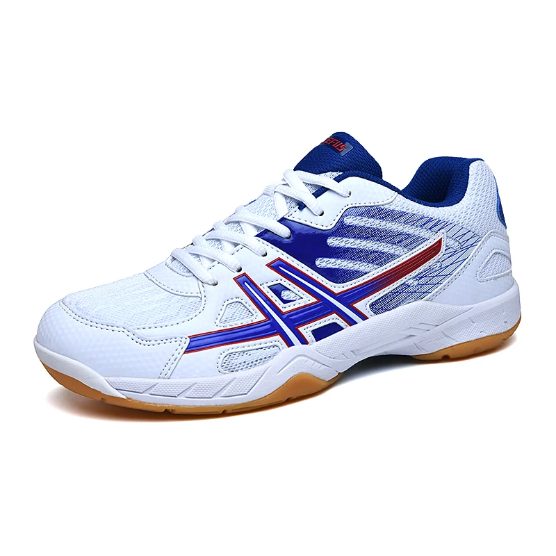 Zapatos de voleibol profesionales para hombre y mujer, zapatillas deportivas transpirables con amortiguación, resistentes al desgaste, de malla, talla 31-45