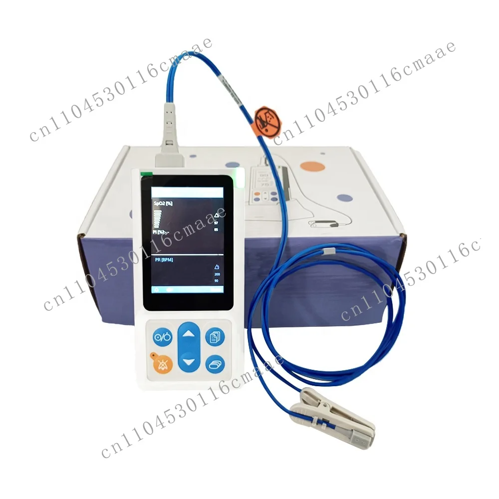 Eur Pet handheld veterinary oximete with high-precision clip pulse Oximete and 3.5-inch LCD display