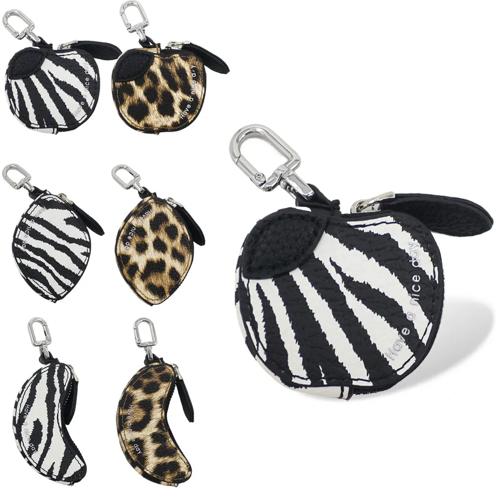 

Брелок-кошелек для монет в форме фрукта, мини-кошелек и чехол для Airtag, милые подвески для сумок, держатель для Airtag, подарки для девочек