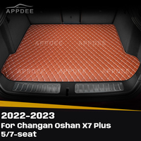 For Changan Oshan X7 Plus 5/7-seat 2022-2023 Custom Car Trunk Mat Protective Pad Cargo Liner Auto Interior Accessories