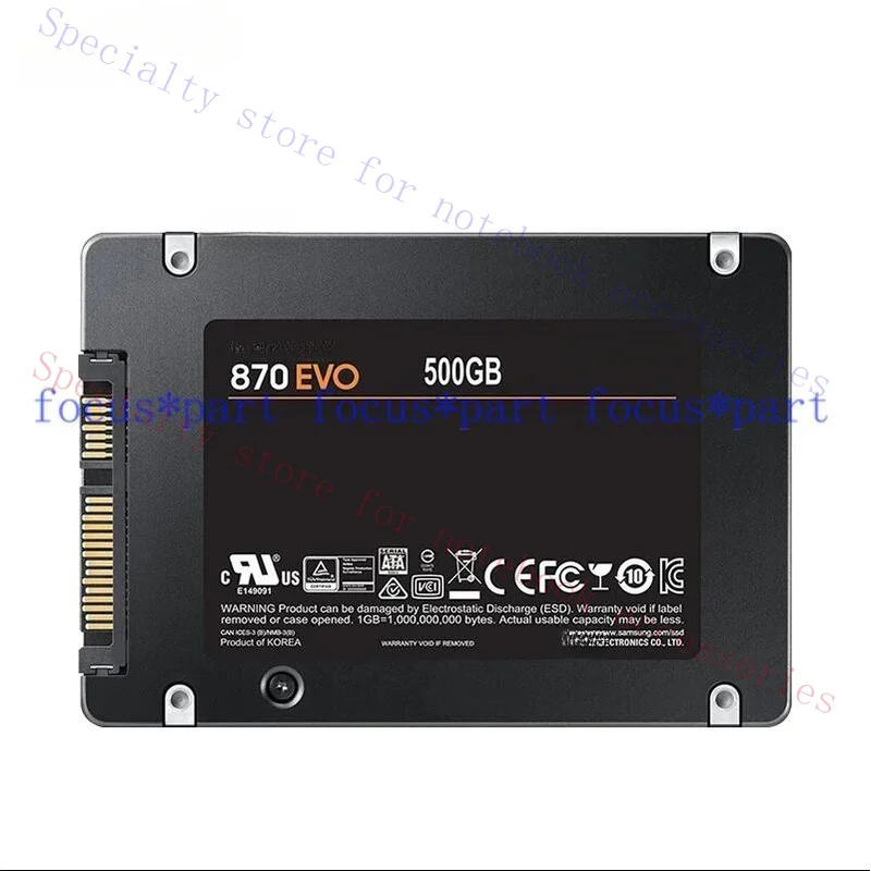 R+  FOR Samsung 2.5 SSD 870 EVO Internal Solid State 500 GB SATA for Laptop / Desktop
