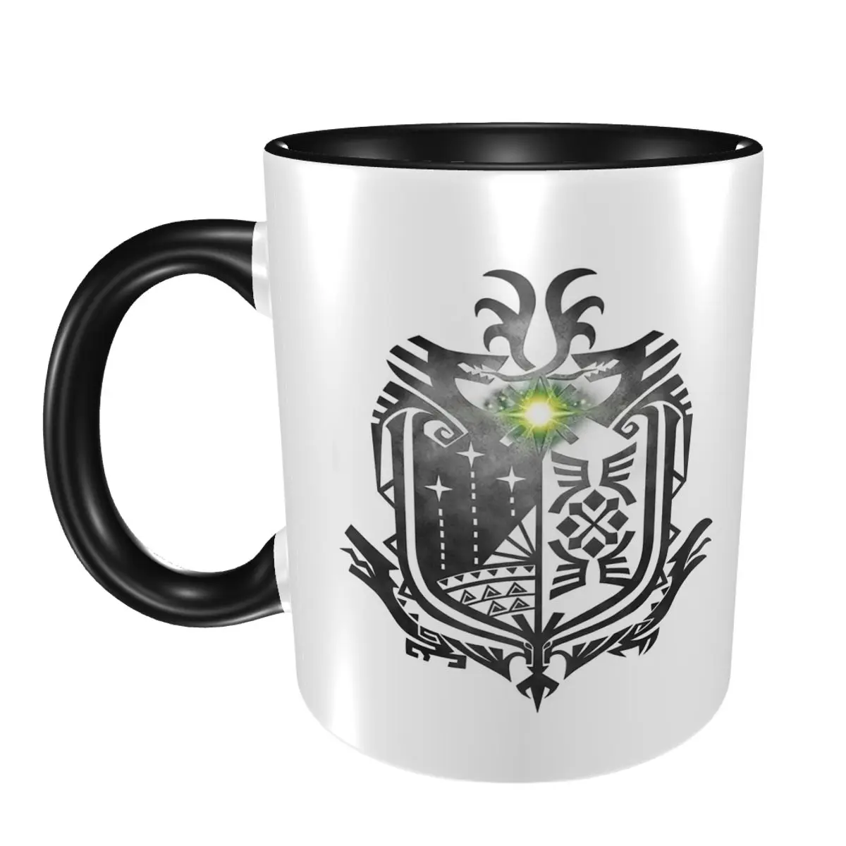 Monster Hunter World Mug Funny Ceramic Coffee Cups Tea Mugs Milk Cup Drinkware Gifts for Friends