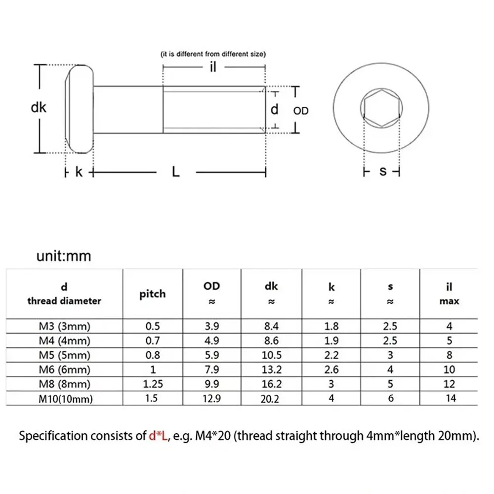 304 Stainless Steel Clamp With Inverted Edge, Locking Nut, Furniture Screw Docking, Hexagonal Nut, M3-M10