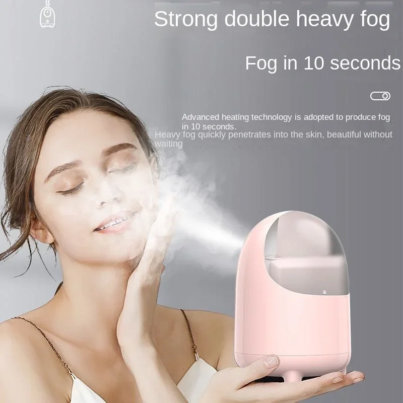 

Hydrating facial steamer hot spray hydration device detoxification nano home plus moisturizing facial beauty device