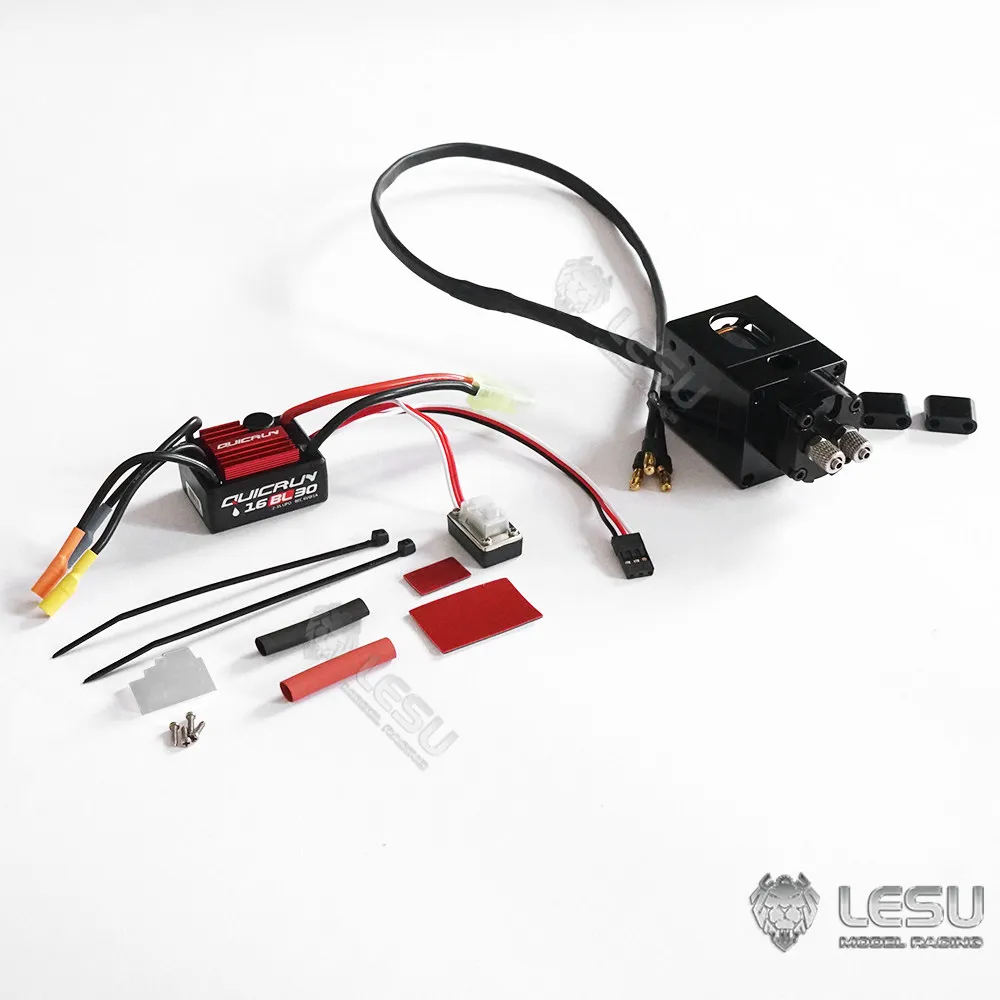 LESU RC Teile Bürstenloser ESC Hydraulikpumpen-Set für 1/14 Tamiya Maßstab RC Muldenkipper Auto DIY Modell RC Teile Spielzeug TH02468 – Detail 3
