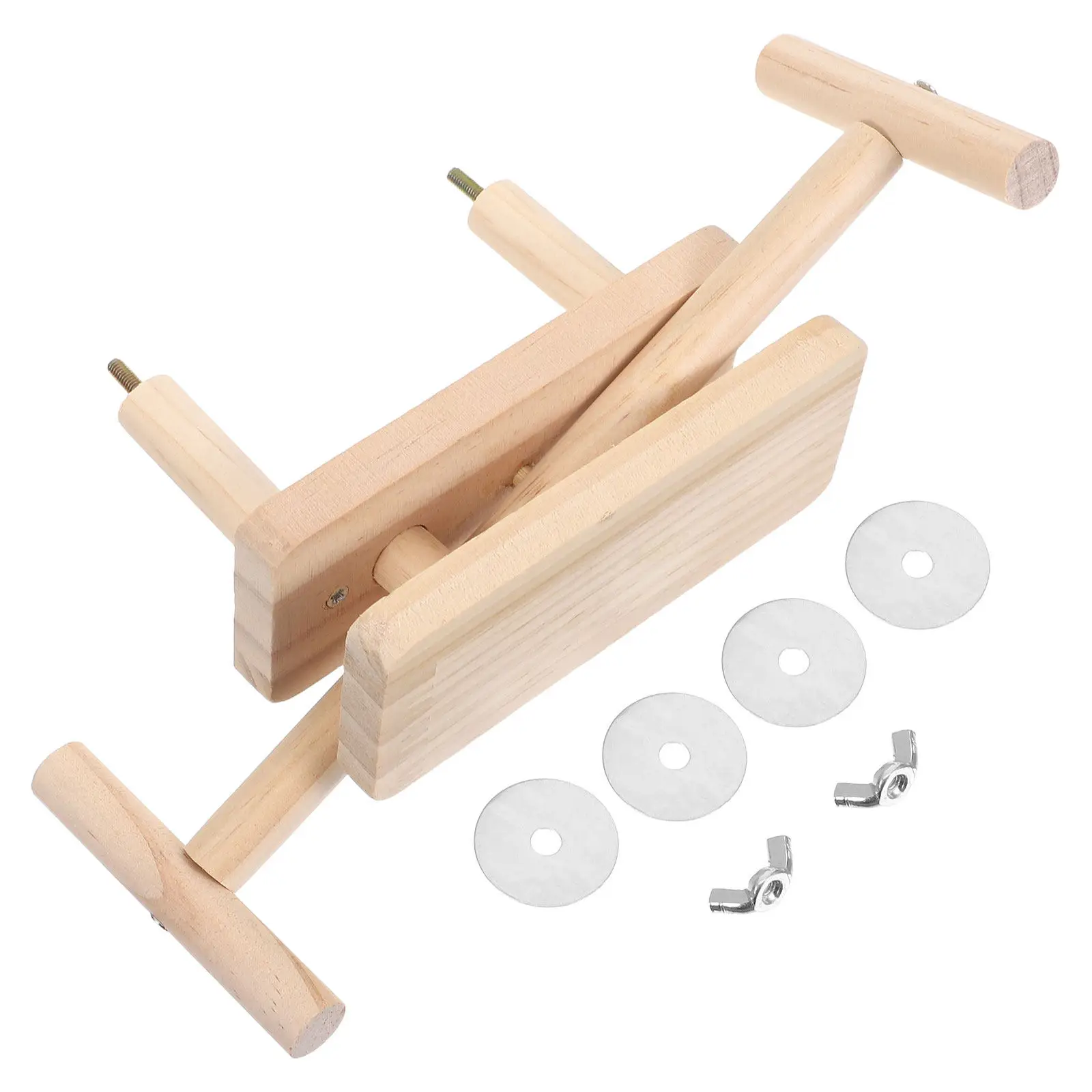 Bird Perch Stand for Parrots Multi Functional Rocking Design Wood Rope Construction Comfortable Grip Claw Grinding Surface Easy