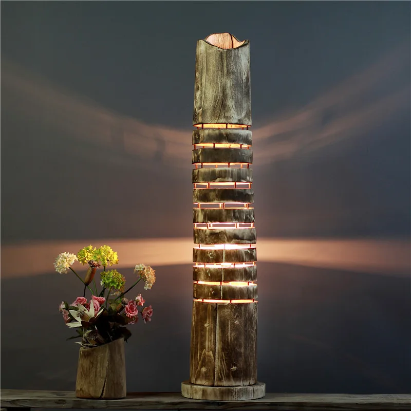 

Handmade craft floor lamp pastoral homestay cafe hotel home homestay decorative lamp