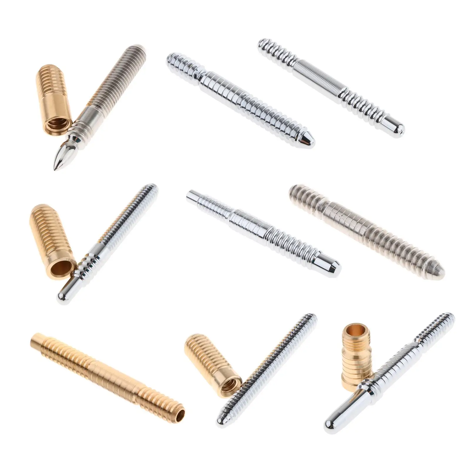 Billiards Pool Cue Joint Pin Insert Stainless Steel Premium Repair Supplies