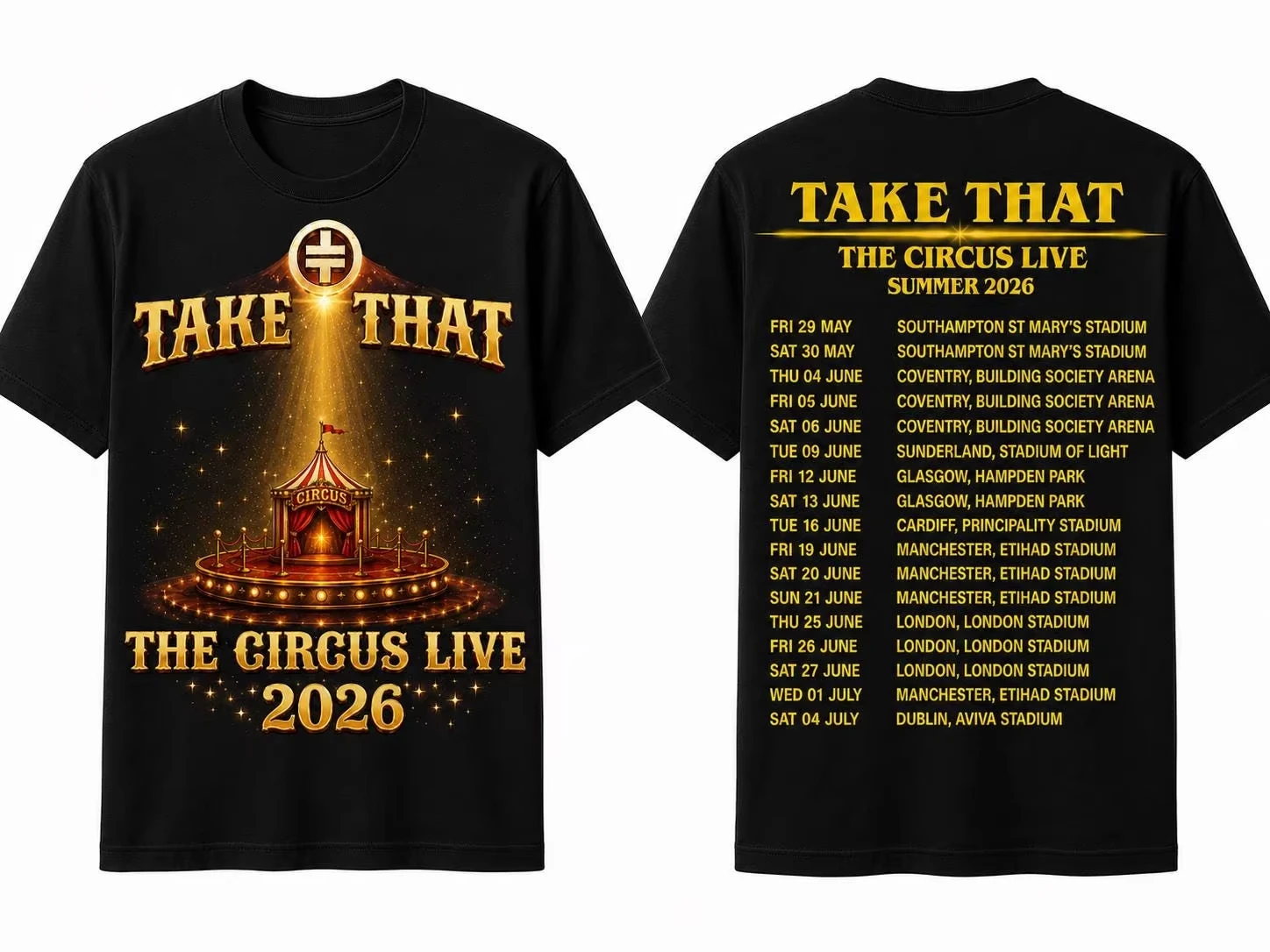 Women Fashion Uk - 2026 Take That The Circus Live