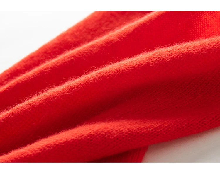 Damen-Schlauchschal aus 100 % Kaschmir, leichter Kamin-Schal, Halsmanschette, wärmer, Wasserfallausschnitt, Schlaufe, weiche Strick-Accessoires für Kinder – Detail 19