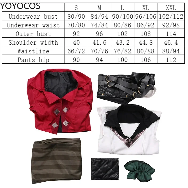 YOYOCOS LOL Arcane Vi Cosplay Costume The Piltover Enforcer Hot Game Cosplay Uniform Outfits Halloween Party Suit Women Costume