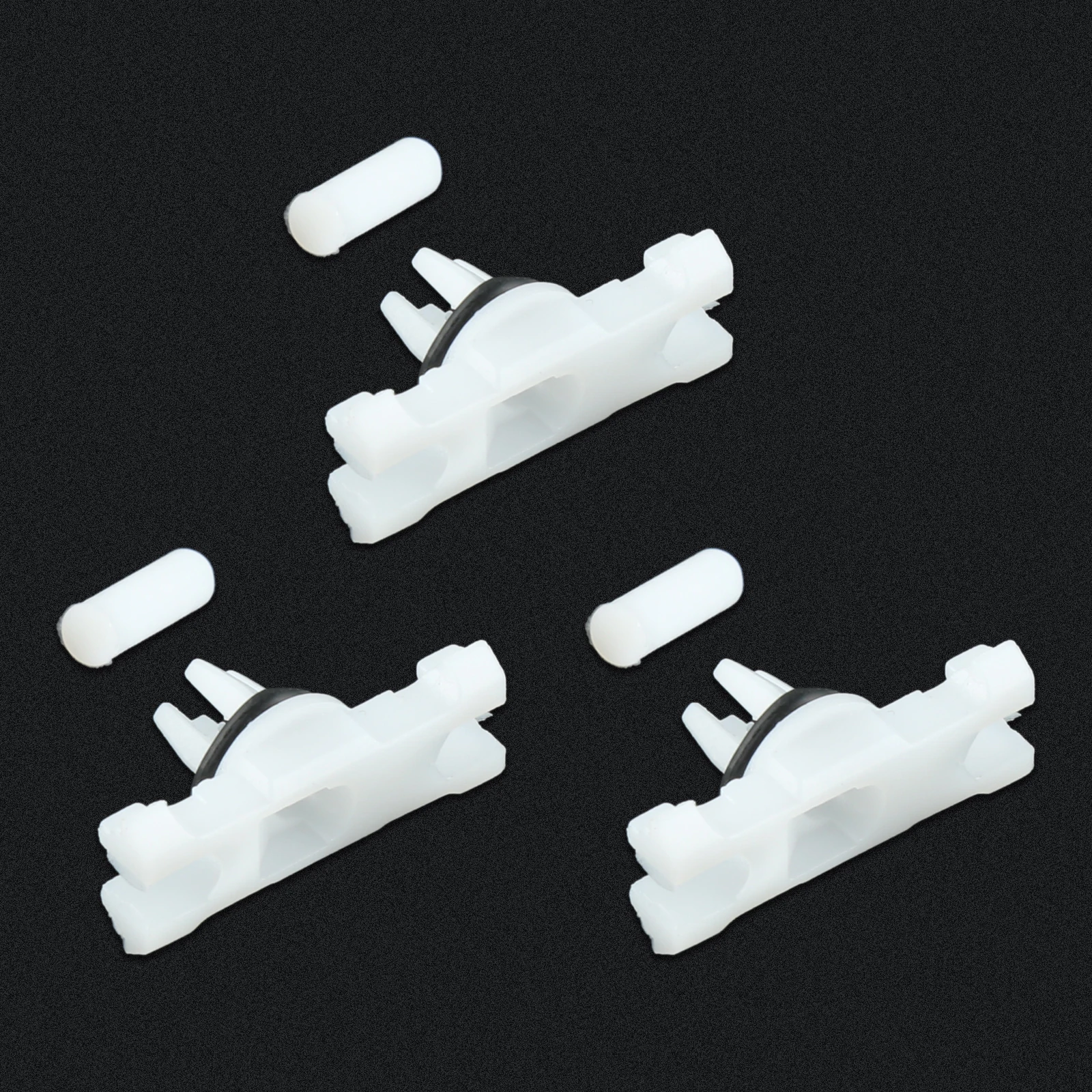 30Pcs Top Roof Rain Gutter Moulding Trims Fastener Clips 51138204858 for For BMW 3 Series E46 1998-2014 51134501967