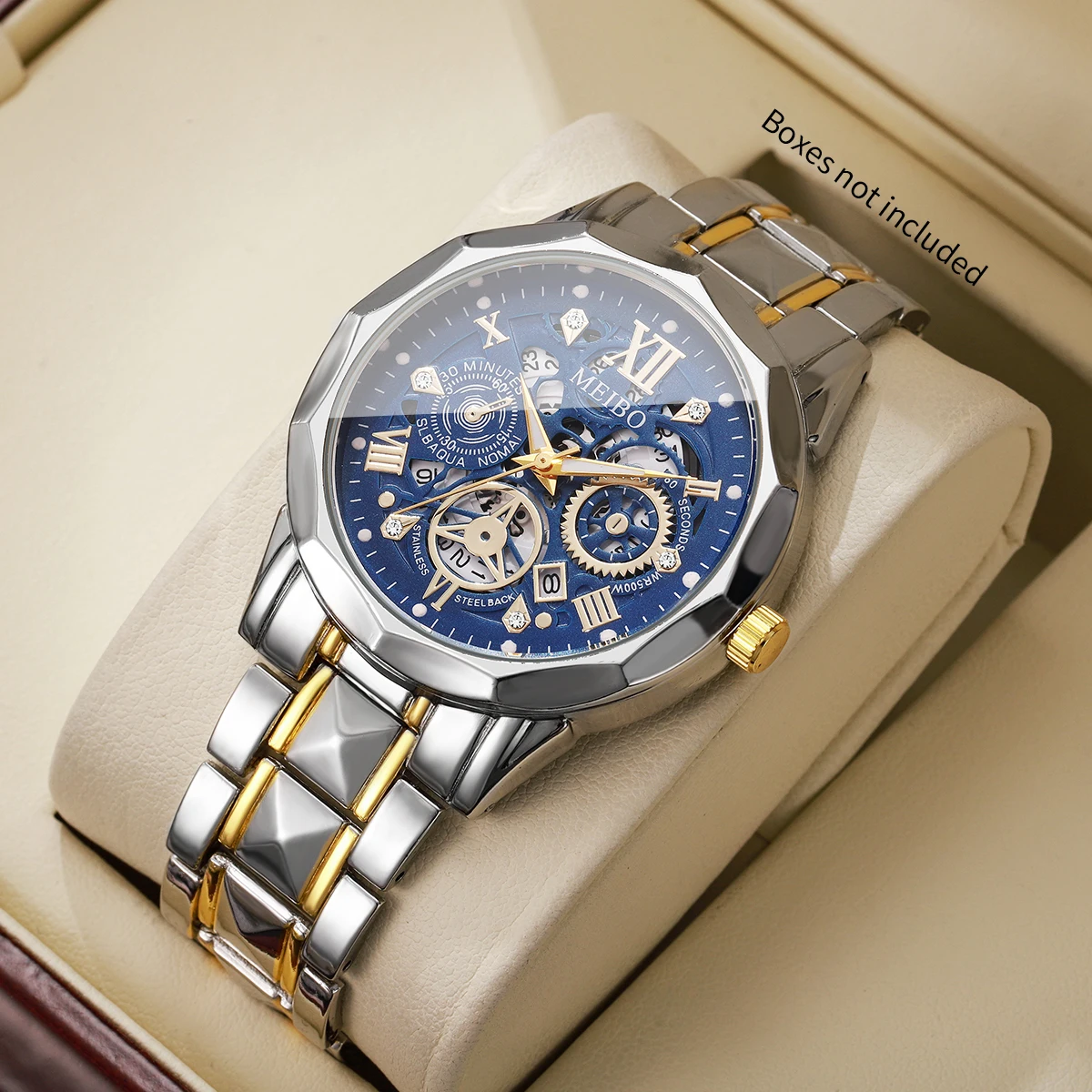 Luxury Watch Organizer For Men - Montre de luxe pour homme, cadran