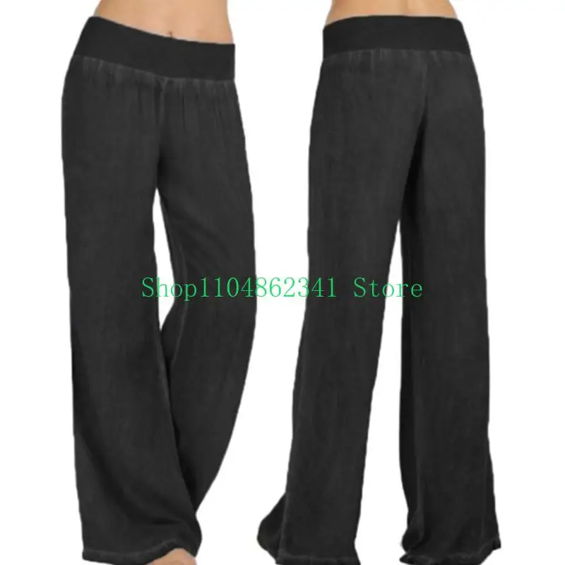 5ASD WOMENS Elastico Elastico Elastico Middle Middle pantaloni cargo Solido gamba larga gamba casual sciolte sciolte