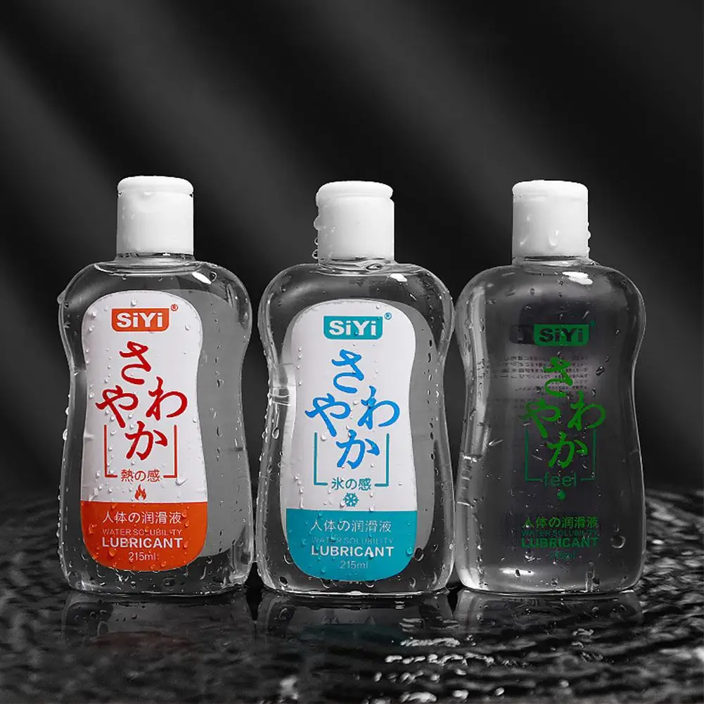 215 مللي زيوت التشحيم الجسم البشري القائمة على الماء كول الساخن الشعور زيوت التشحيم هلام الكبار المهبل الشرج منتجات الجنس زيوت التشحيم السائل Sexshop #3