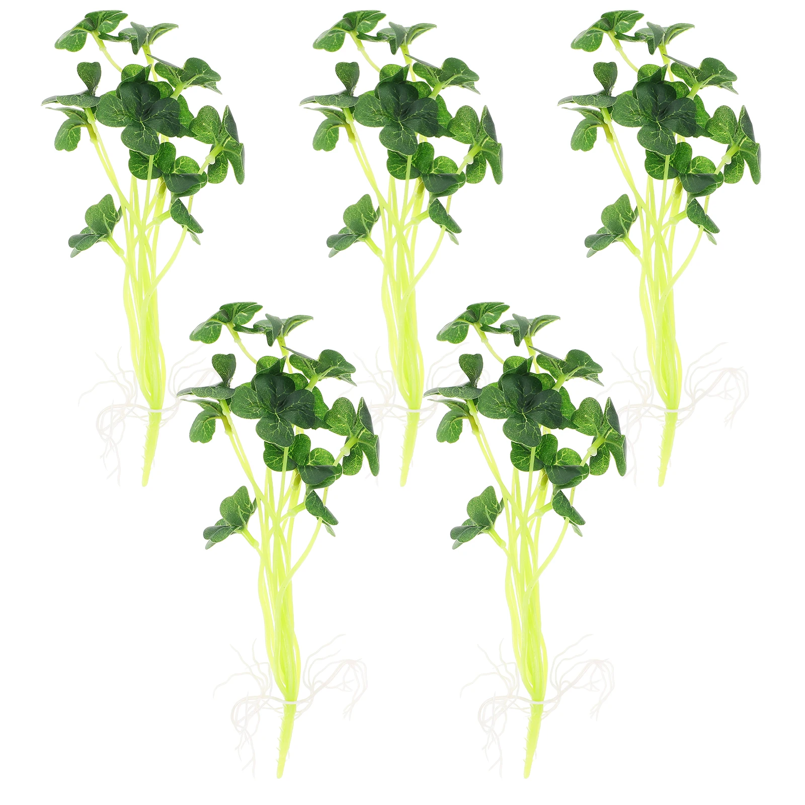 

Simulated Small Artificial Lifelike Fake Green Leaves Artificial Greenery Decor 5 Branches DIY Arrangements naments Home Table