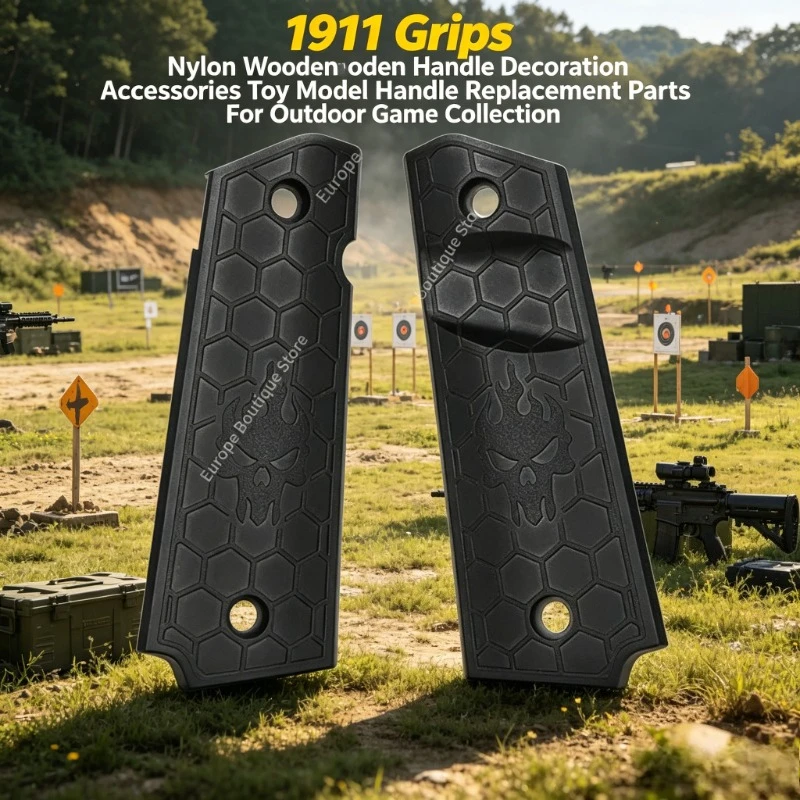 

1911 Grips Nylon Wooden Handle Decoration Accessories Toy Model Handle Replacement Parts for Airsoft Hunting Model Parts