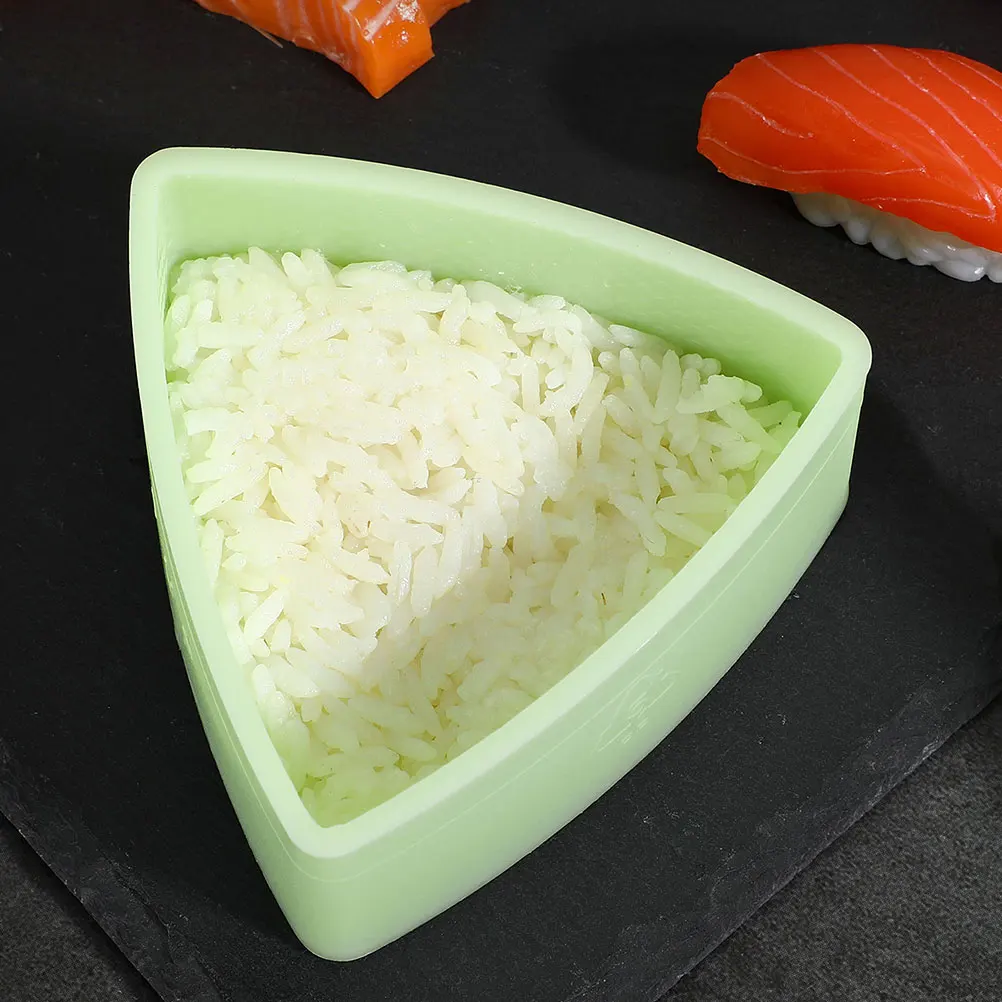 Molde de bola de arroz de algas marinas, utensilios japoneses portátiles antiadherentes fáciles de limpiar, Kit para hacer Sushi para principiantes en el hogar, Material PP, 3 uds.