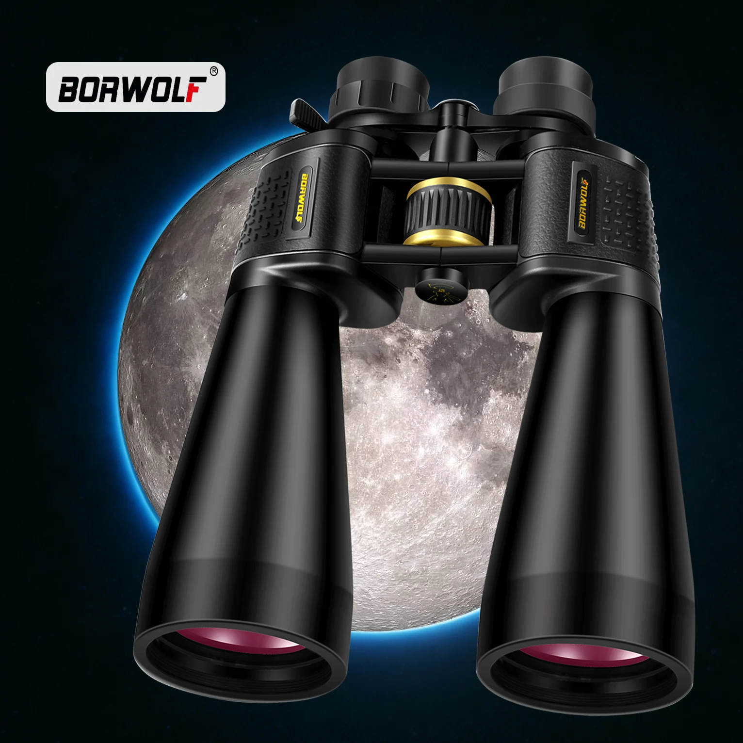 

BORWOLF 13-39X70 ED High Magnification Long Range Zoom 39X Hunting Telescope Binoculars HD Professiona Zoom Ultra clear