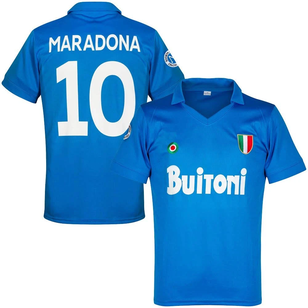 Naples Maradona 10# Retro Unisex Football Jersey, 2026 Men Women 3D Printed Mesh Breathable Oversize Quick Drying Jersey Tshirt