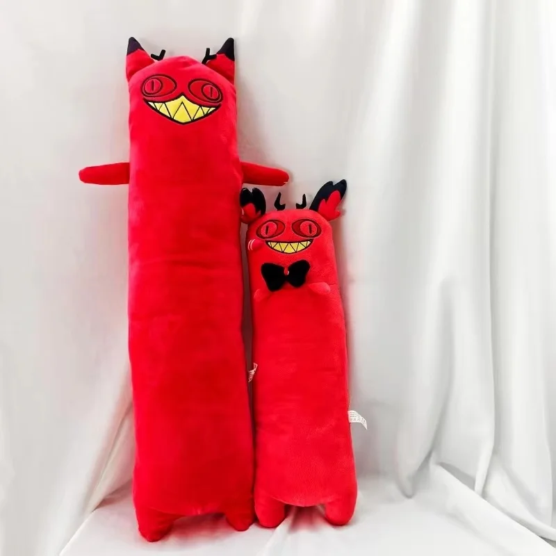 

Новая плюшевая игрушка-талисман Аластор из Hazbin Cat, фиолетовая, для косплея, мультяшный персонаж из «Хелл Ин», фэнтезийный реквизит, подарки на Рождество и день рождения, декор, Хэллоуин