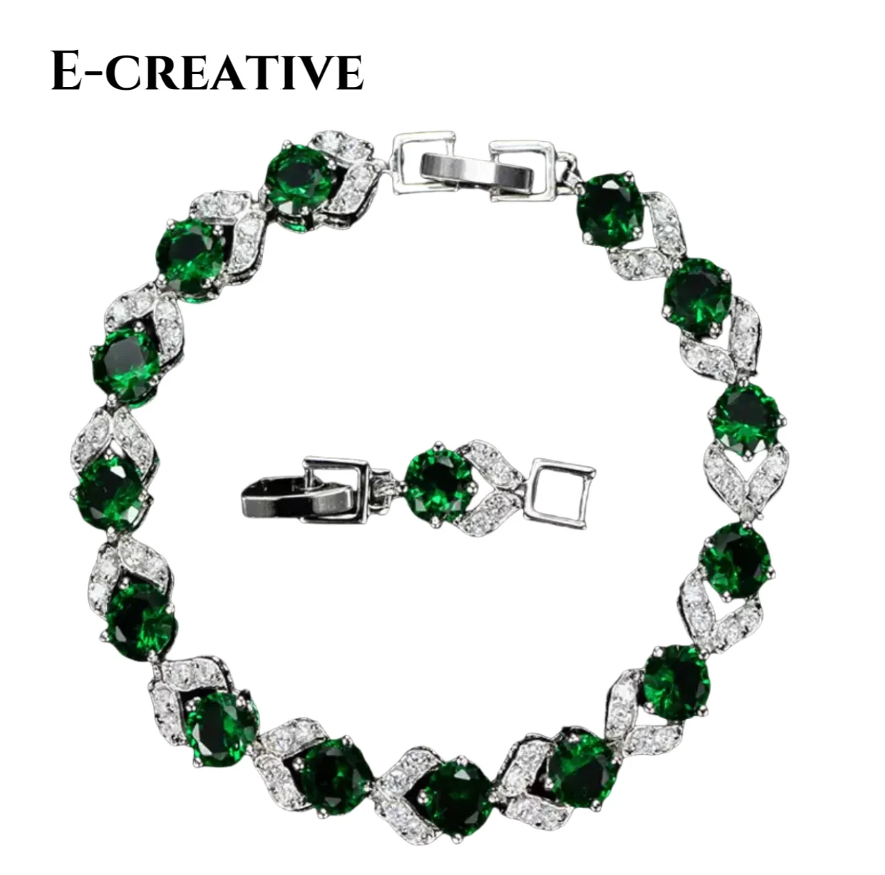 

Luxurious design, fashionable and high-end AAA zirconia bracelet for women, sweet and elegant, 20cm hand accessories