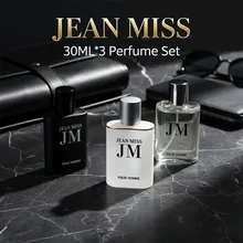 3*30ml Original Men's Perfume Original Gift Set (3-piece Men's Eau de Parfum - Long-lasting Woody Floral Scent