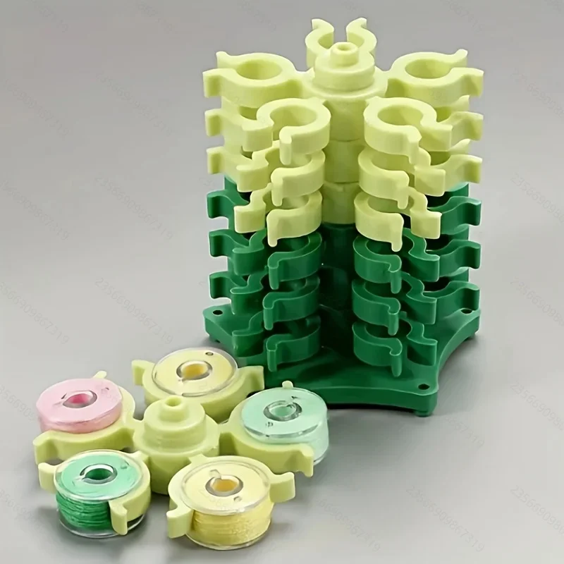 

1 набор держателей для катушек и катушек, зажим для катушек, стойка для катушек, ящик для хранения катушек, организация и хранение швейных комнат